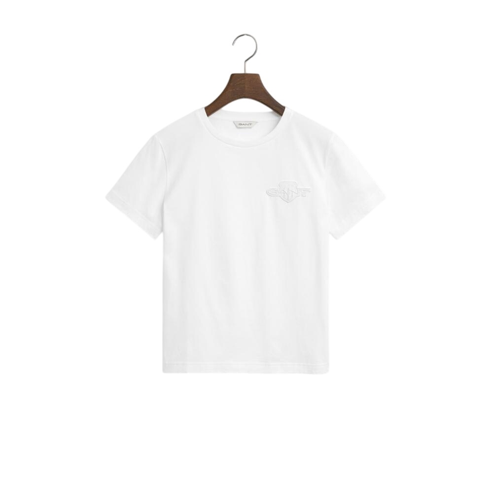 Gant Tonal Shield Short Sleeved T-Shirt